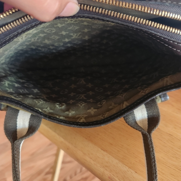 Louis Vuitton Olive Green Monogram Canvas Bag - Picture 10 of 13